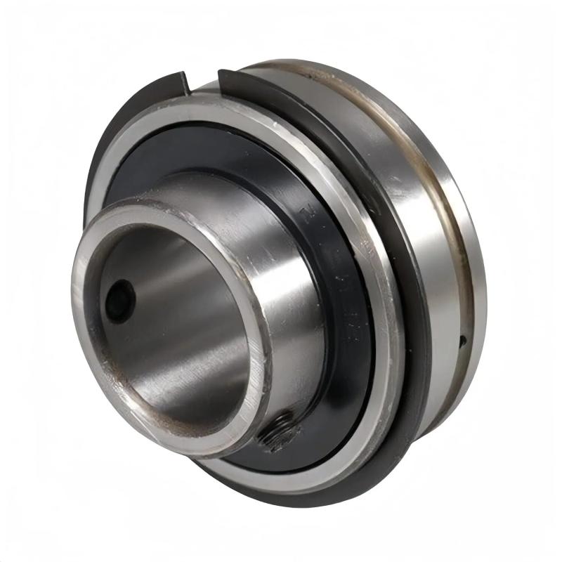 SER214 Insert Ball Bearing | 70mm x 125mm x 69.9mm, Eccentric Locking Collar for Heavy-Duty Industrial & Agricultural Machinery
